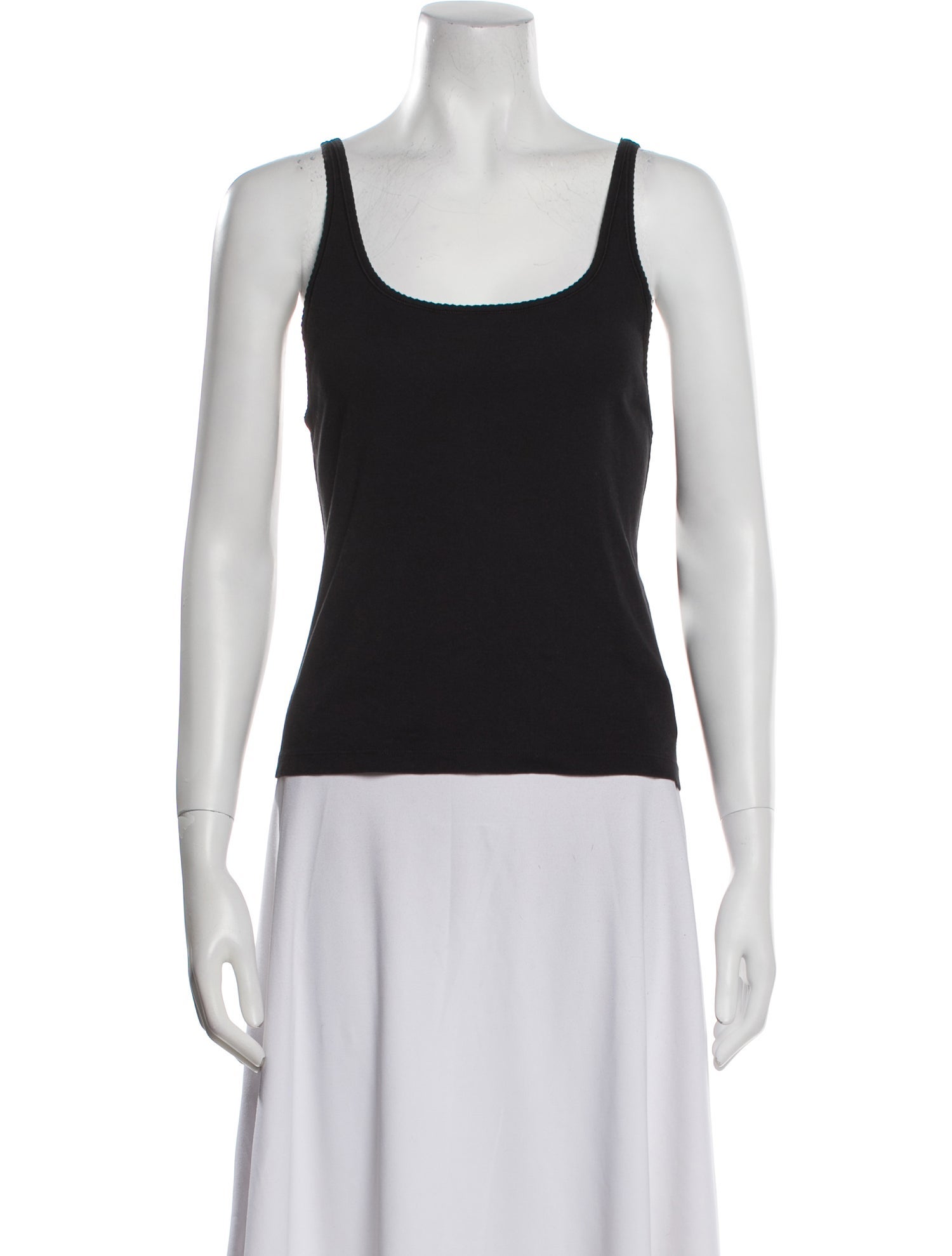 Tory Burch Scoop Neck Sleeveless Top