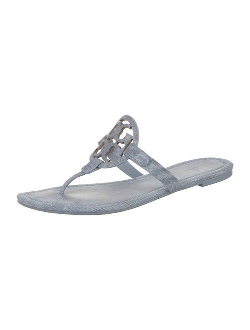 Tory Burch Leather T-Strap Sandals