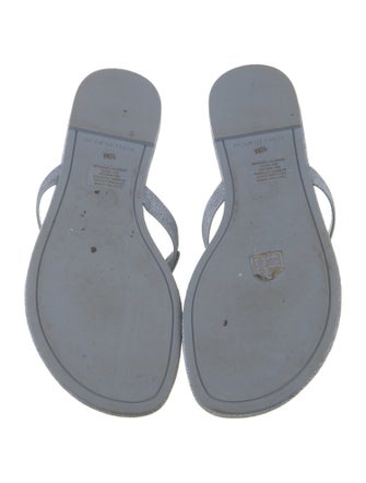 Tory Burch Leather T-Strap Sandals