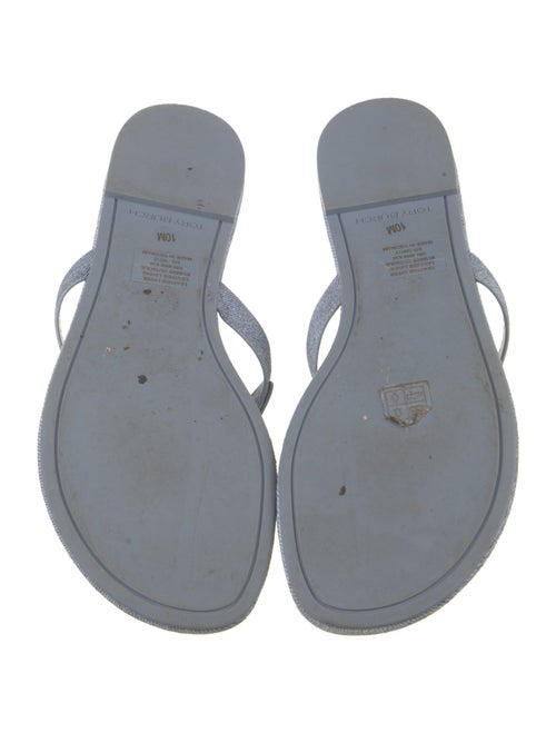 Tory Burch Leather T-Strap Sandals