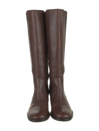 Tory Burch Leather Riding Boots