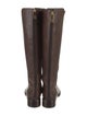 Tory Burch Leather Riding Boots