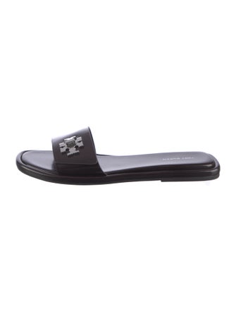 Tory Burch Leather Slides