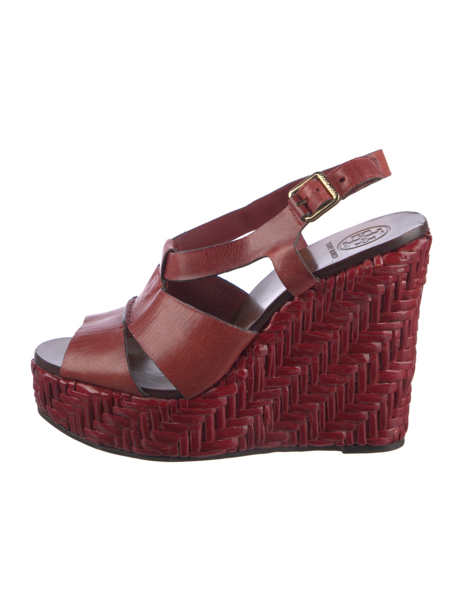 Tory Burch Leather Slingback Pumps