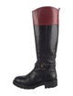 Tory Burch Leather Riding Boots