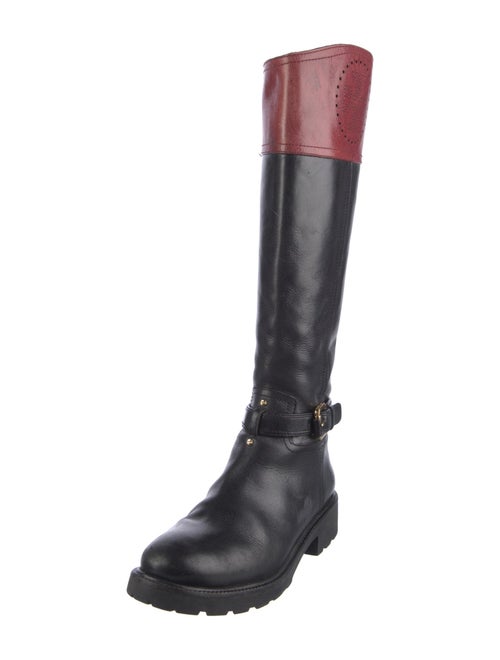 Tory Burch Leather Riding Boots