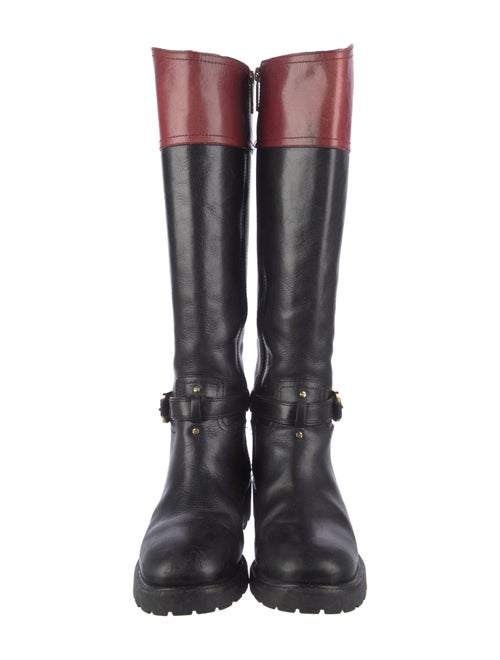 Tory Burch Leather Riding Boots