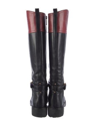 Tory Burch Leather Riding Boots