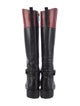Tory Burch Leather Riding Boots