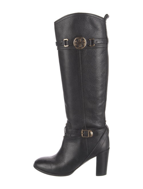 Tory Burch Leather Riding Boots