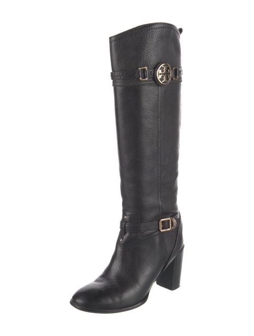 Tory Burch Leather Riding Boots