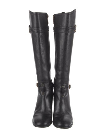 Tory Burch Leather Riding Boots