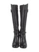 Tory Burch Leather Riding Boots