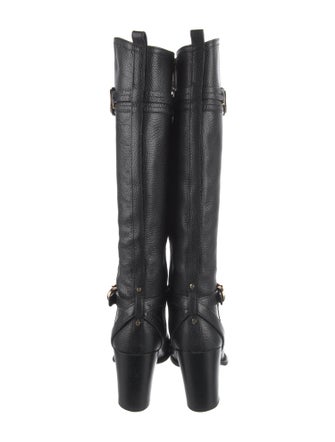 Tory Burch Leather Riding Boots