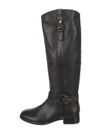 Tory Burch Leather Riding Boots