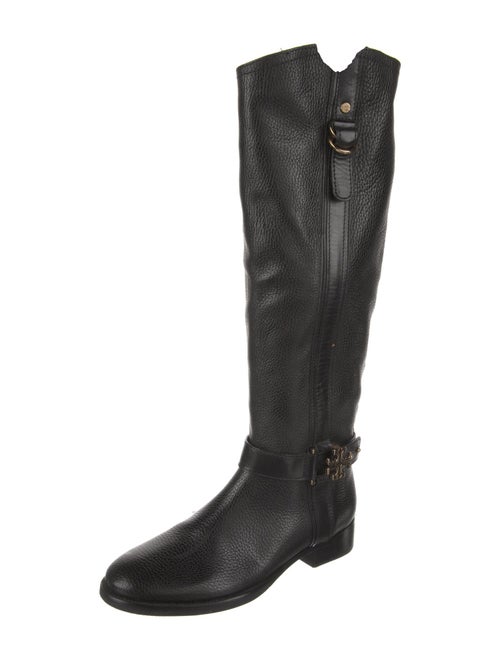 Tory Burch Leather Riding Boots