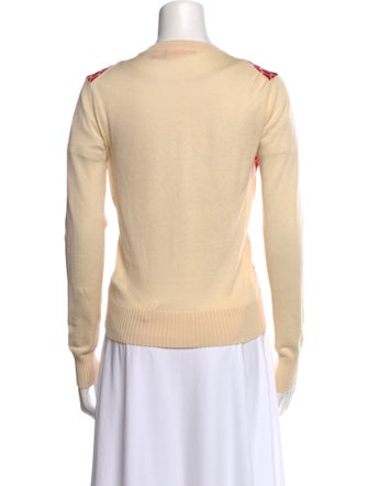 Tory Burch Silk Printed Sweatshirt