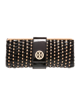 Tory Burch Straw Clutch