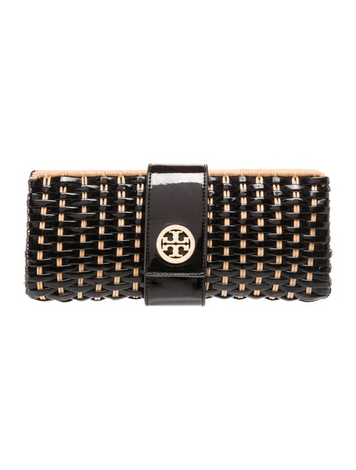 Tory Burch Straw Clutch