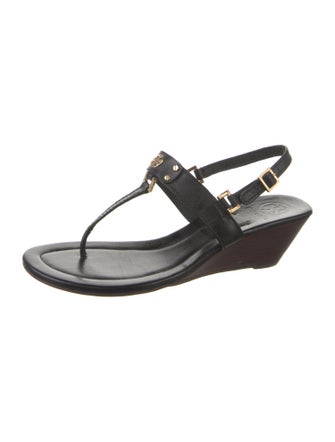 Tory Burch Leather Slingback Sandals