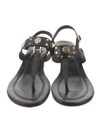 Tory Burch Leather Slingback Sandals