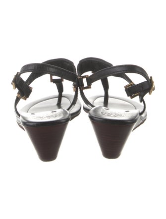 Tory Burch Leather Slingback Sandals