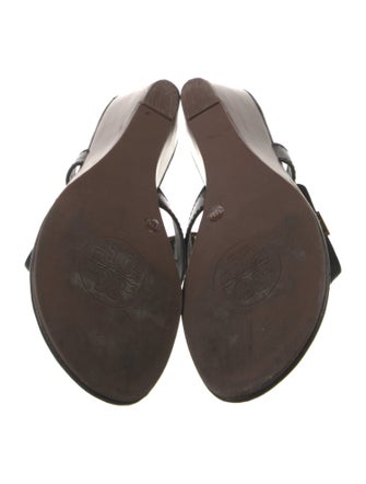 Tory Burch Leather Slingback Sandals