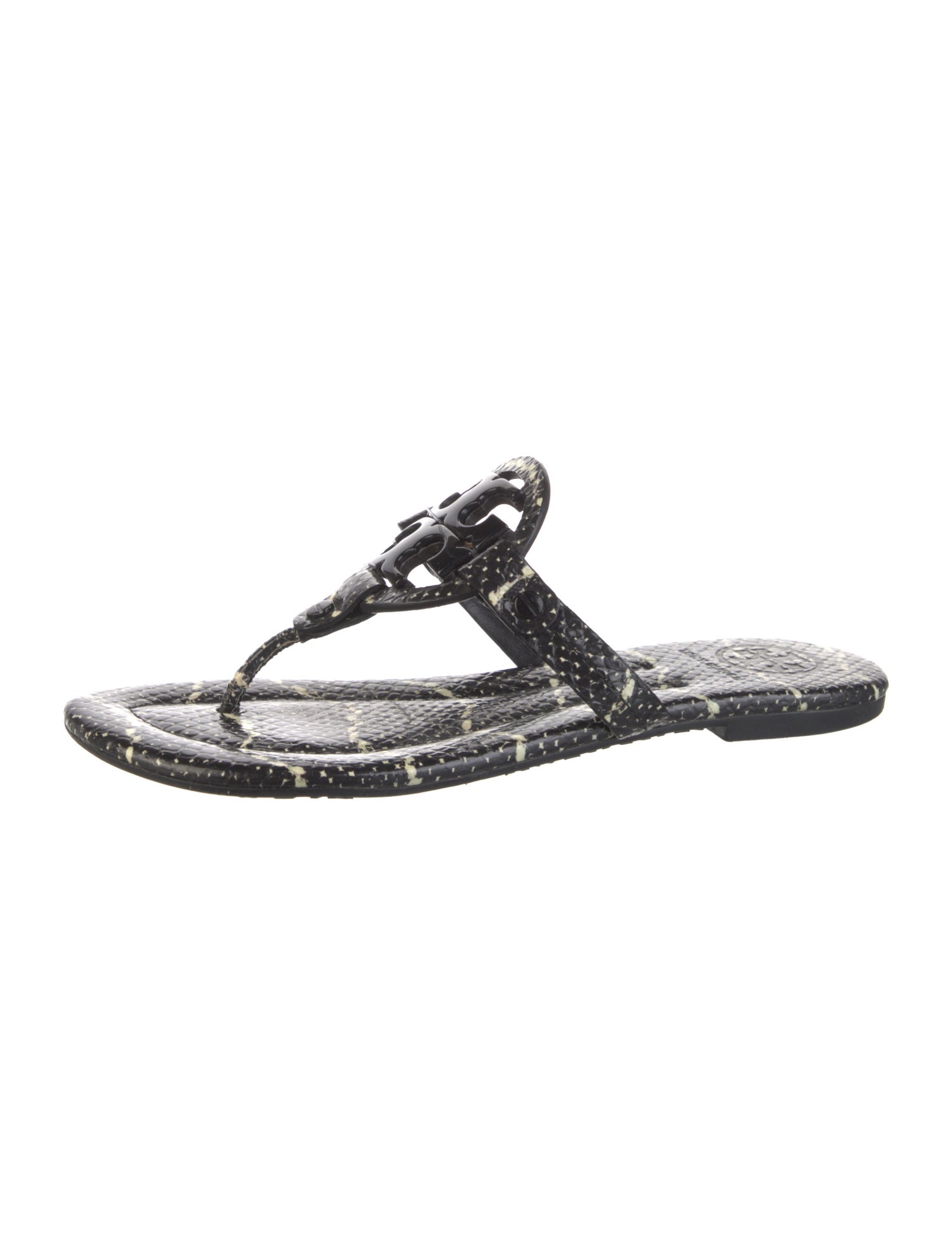 Tory Burch Leather T-Strap Sandals
