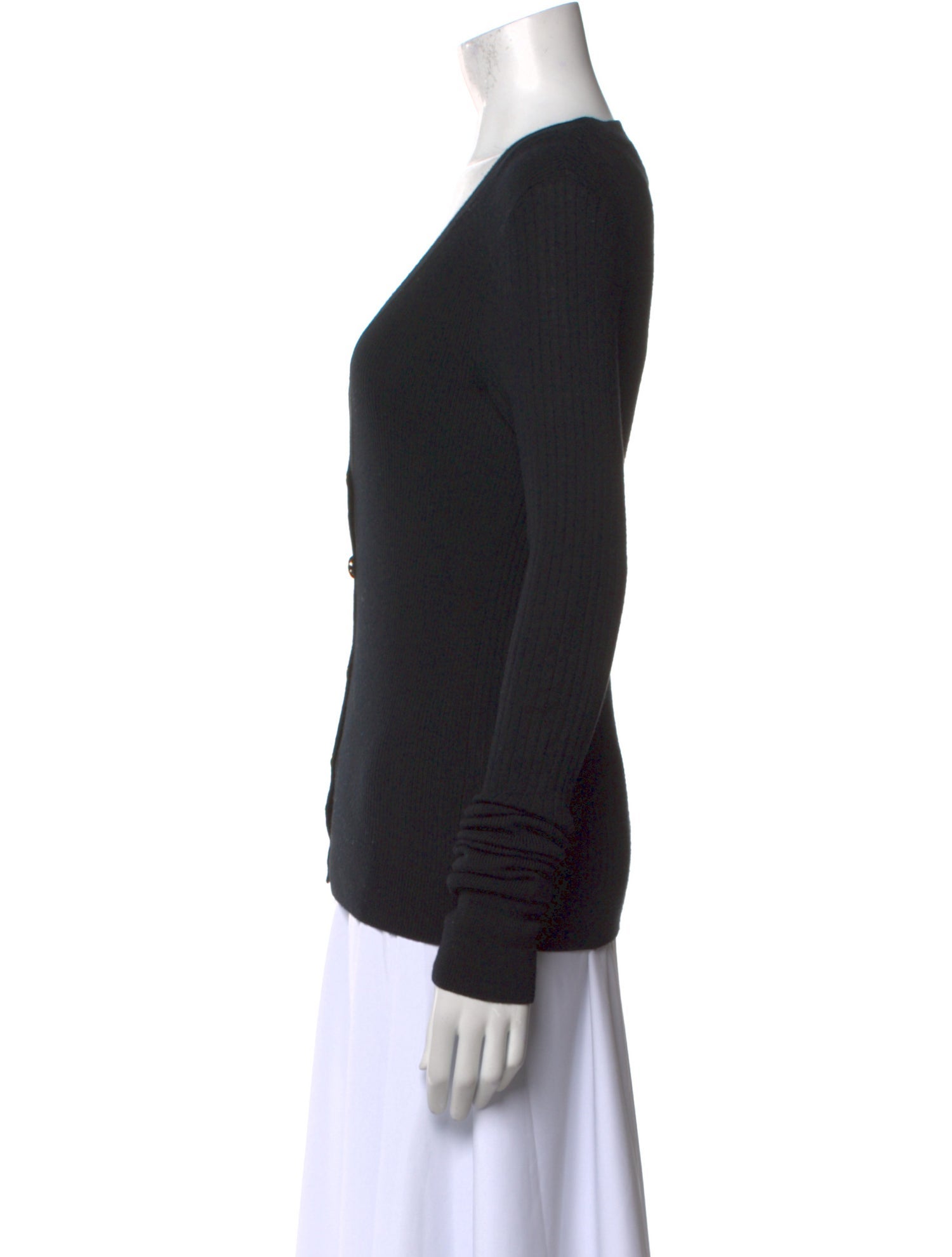 Tory Burch Merino Wool V-Neck Sweater