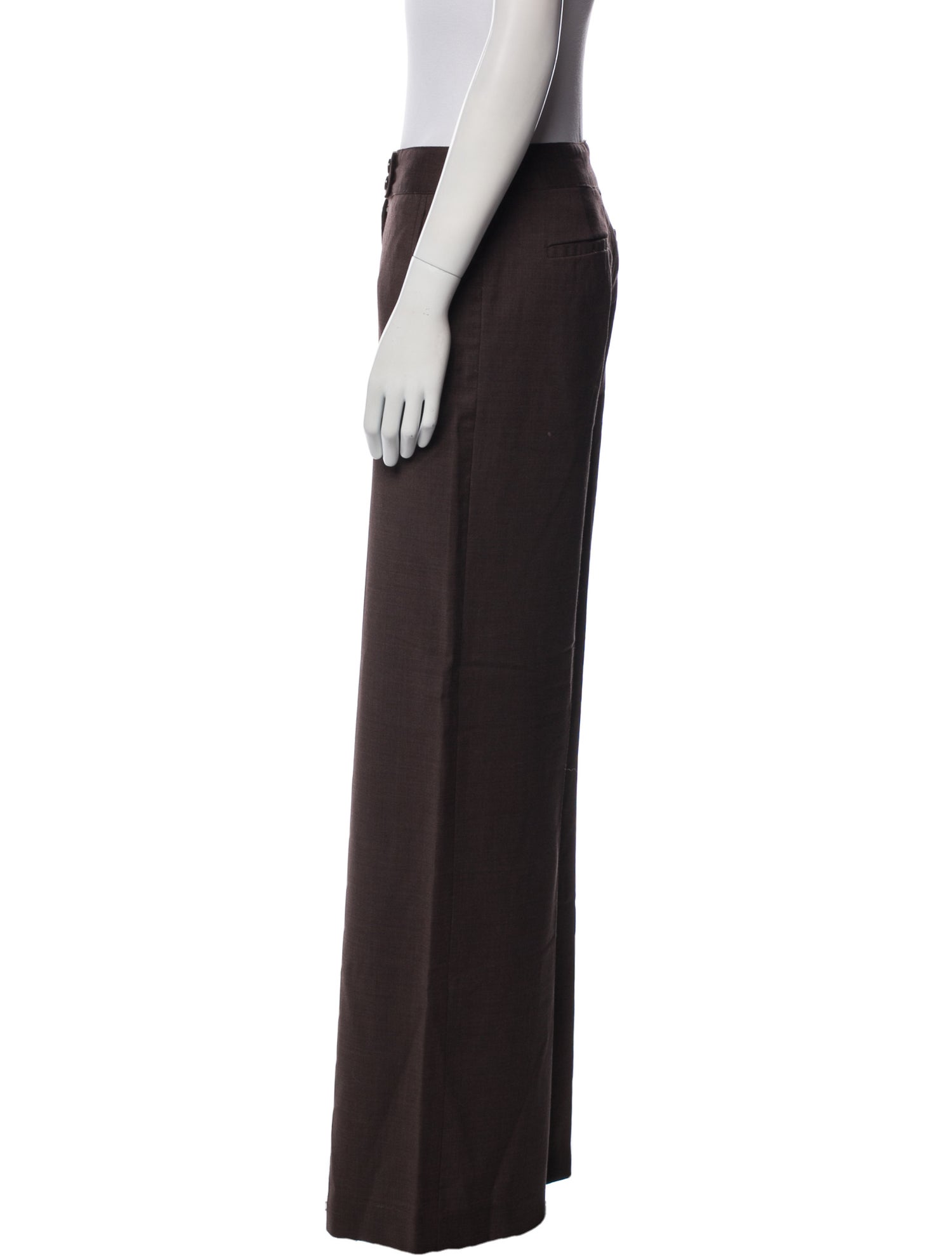 Tory Burch Wool Wide Leg Pants