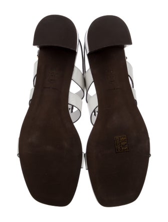 Tory Burch Leather Slingback Sandals