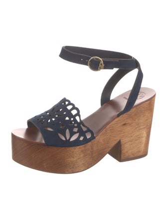 Tory Burch Suede Sandals