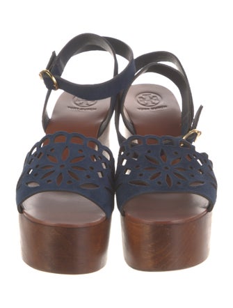 Tory Burch Suede Sandals