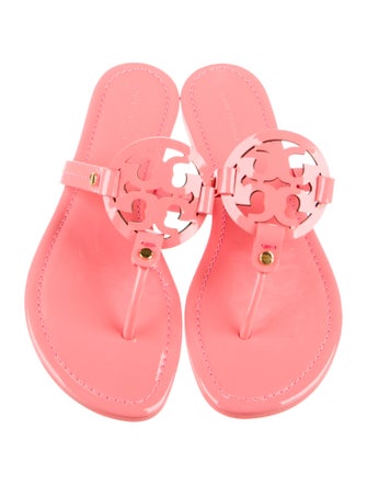 Tory Burch Leather Flip Flops