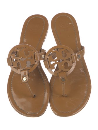 Tory Burch Patent Leather Slides