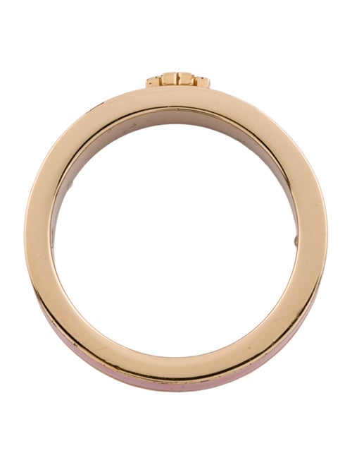 Tory Burch Enamel TT Band Ring