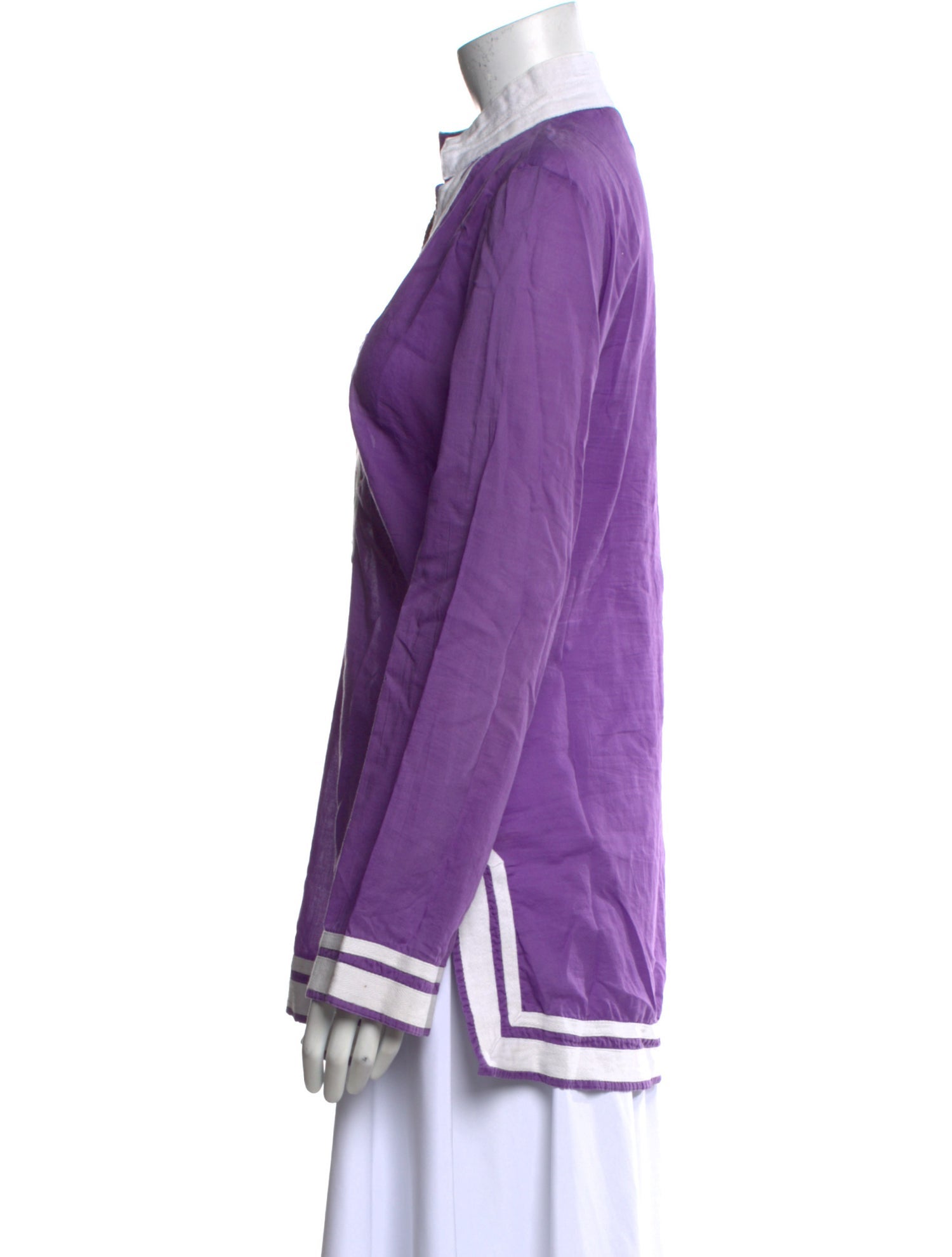 Tory Burch V-Neck Long Sleeve Tunic