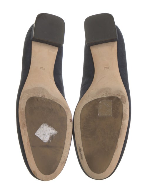 Tory Burch Suede Leather Trim Embellishment Flats