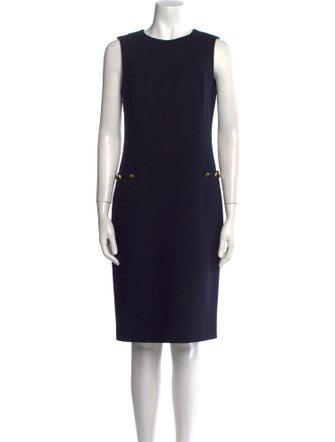 Tory Burch Crew Neck Knee-Length Dress