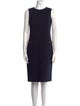 Tory Burch Crew Neck Knee-Length Dress