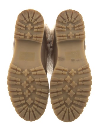 Tory Burch Shearling Moto Boots