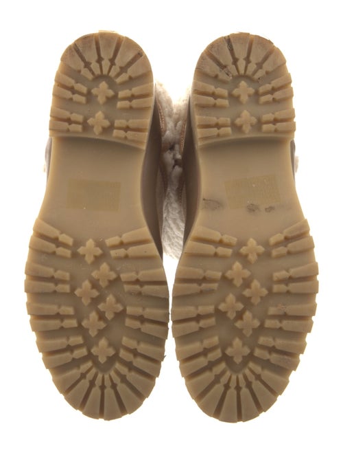 Tory Burch Shearling Moto Boots