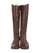 Tory Burch Leather Riding Boots