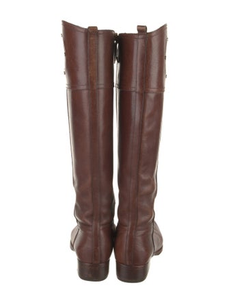 Tory Burch Leather Riding Boots