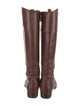 Tory Burch Leather Riding Boots