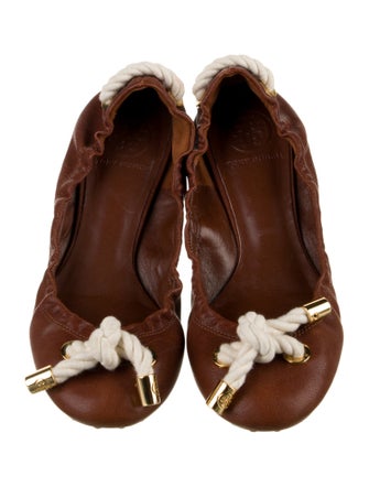 Tory Burch Leather Ballet Flats