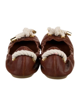 Tory Burch Leather Ballet Flats