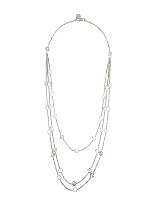 Tory Burch Logo Multistrand Necklace