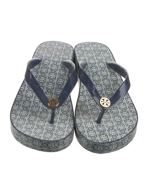 Tory Burch Rubber Printed Flip Flops