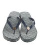 Tory Burch Rubber Printed Flip Flops